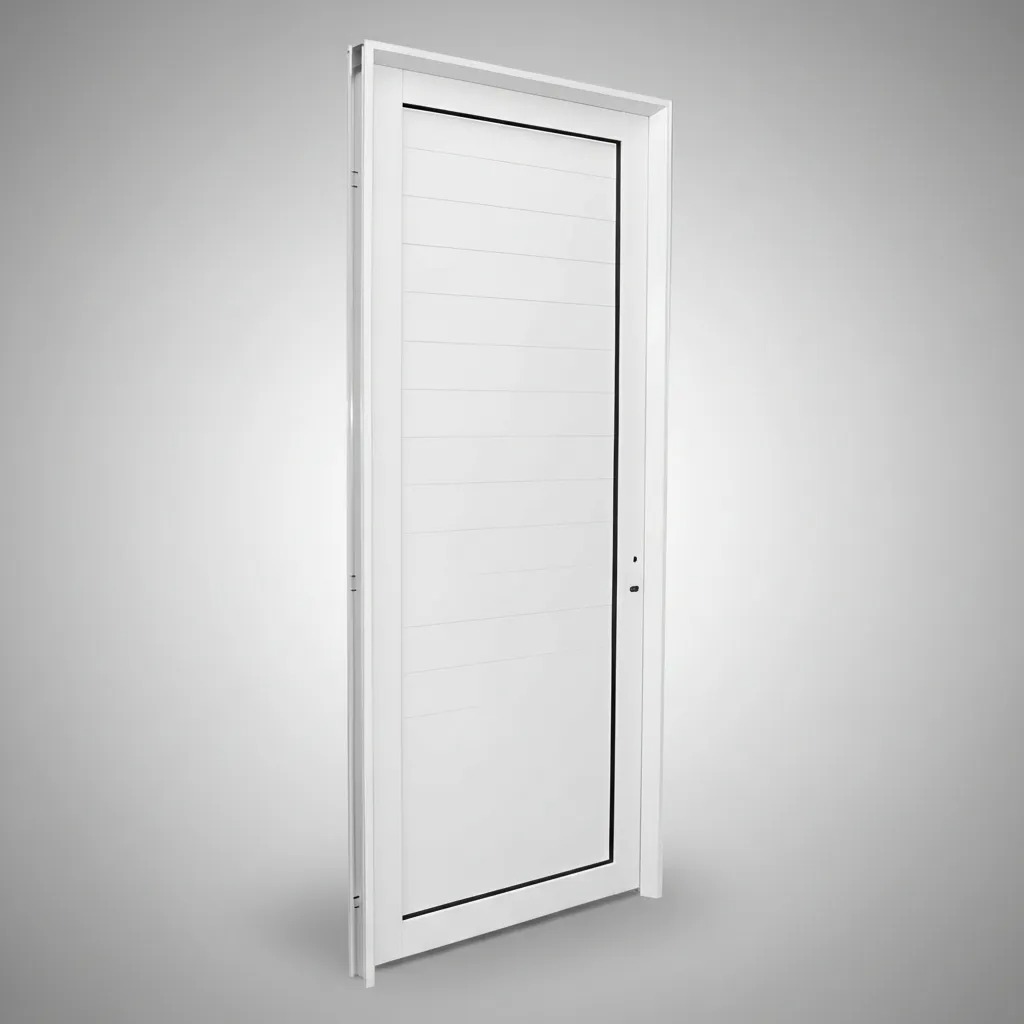 Puerta Herrero 36mm 800x2000 Ciega Blanco
