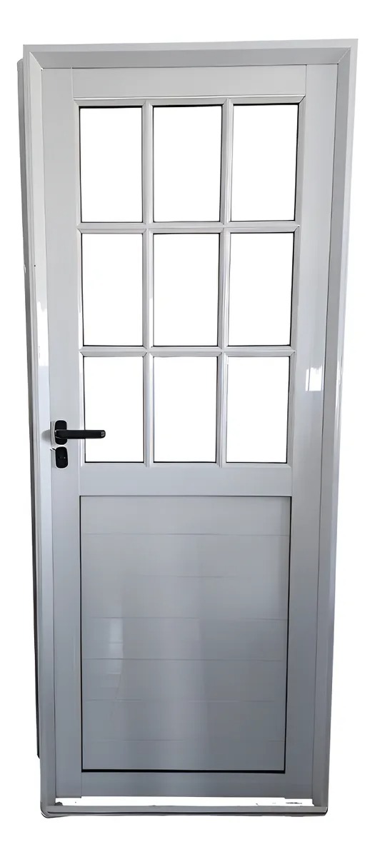 Puerta Herrero 36mm 800x2000 Tres cuartos V/repartido Blanco