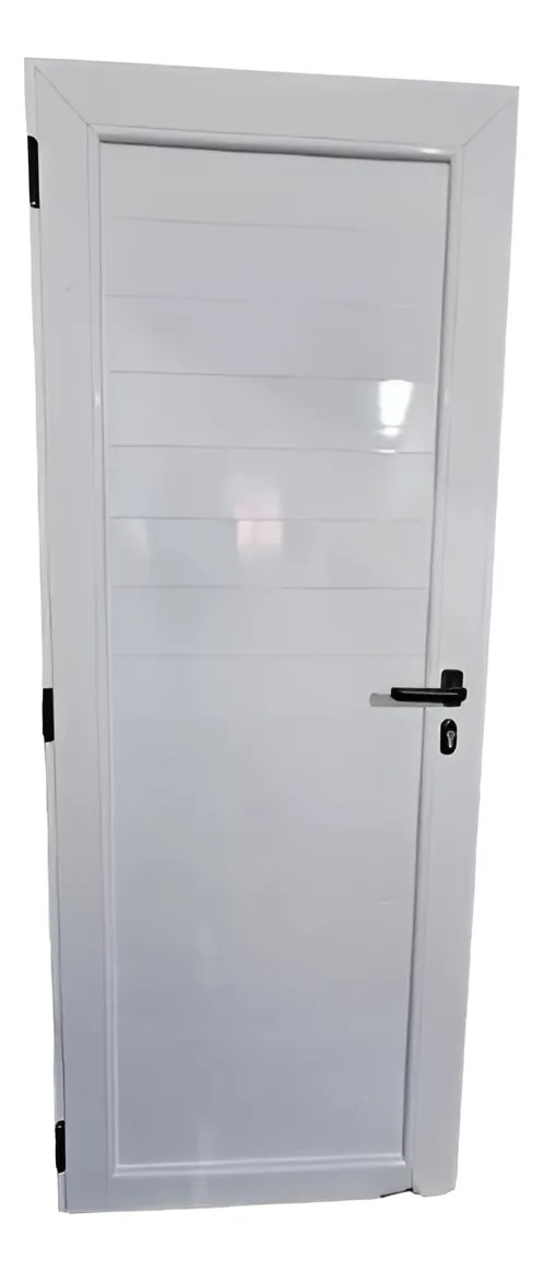 Puerta Modena 800x2050 Ciega Blanco Simple 4mm