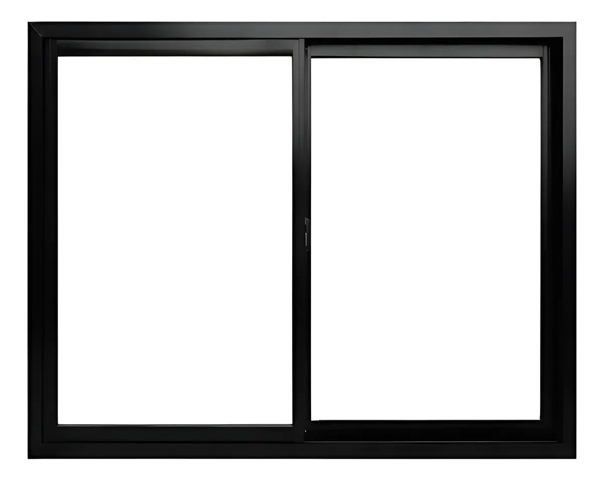 Ventana Herrero 1000x1100 Negro Simple 4mm